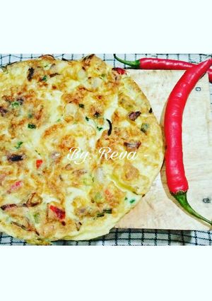Foto resep Telur dadar bawang