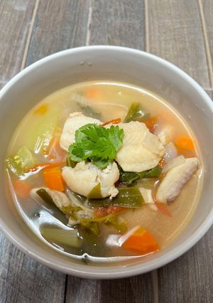 Foto resep Sop Ikan Dori Asam Segar