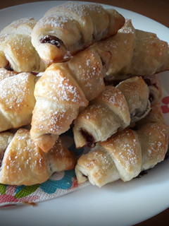 Express banános-nutellás croassaint recept fotója