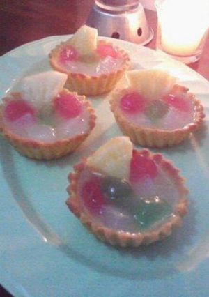 Foto resep Pie buah coctail segar