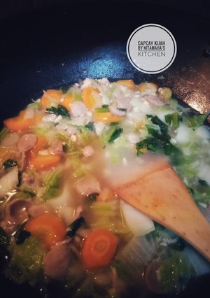Foto resep 55. Capcay Kuah🥘