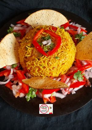 A picture of Mumbai Tawa Bhaji Pulao.
