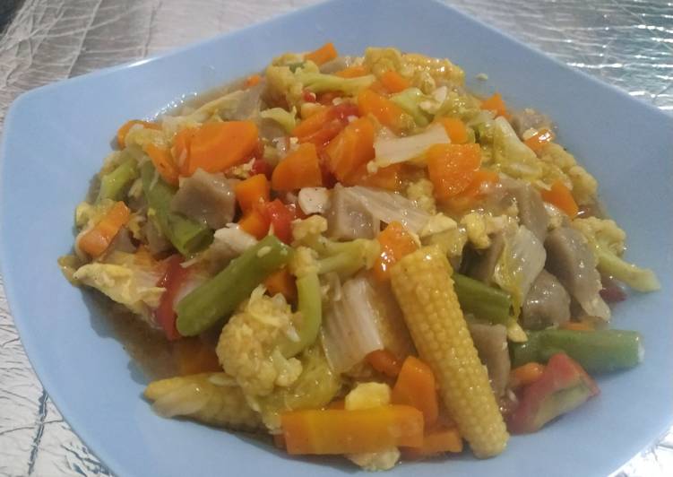 Resep Capcay Nyemek Lezat