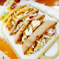 خبز السوندويشات الفارغ 🥙🌯🌮🍔-レシピのメイン写真