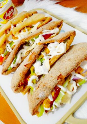 صورة لوصفة خبز السوندويشات الفارغ 🥙🌯🌮🍔