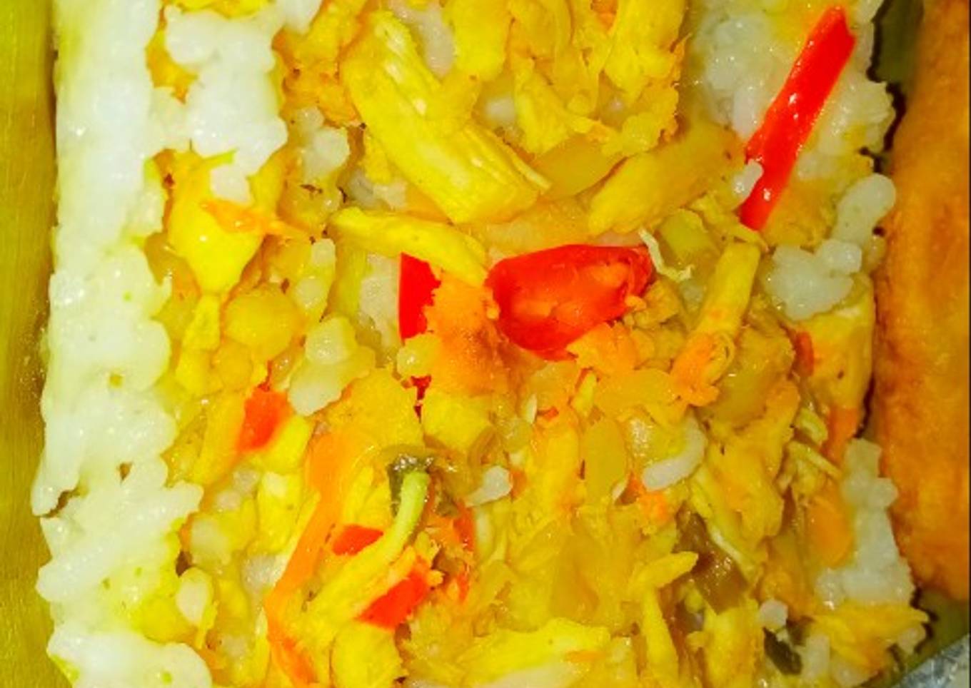 Nasi Bakar Simple