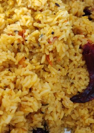 A picture of Dal Rice(Arisi parupu sadham)Recipe.