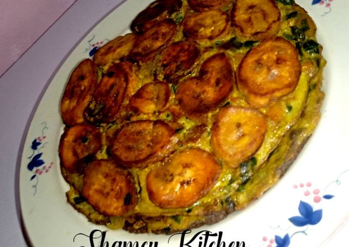 Simple Way to Prepare Homemade Plantain frittata