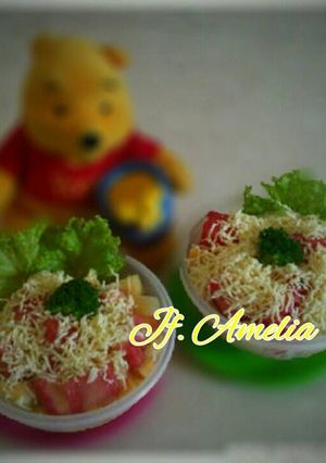 Foto resep Salad Buah dan Sayur