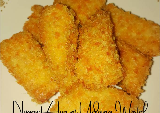Ternyata begini loh! Resep buat Nugget Ayam Udang Wortel dijamin sesuai selera