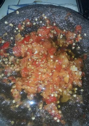 Foto resep Sambel bawang mentah