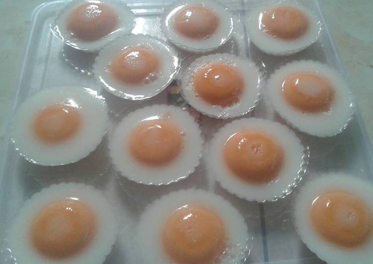 Puding telor ceplok :)