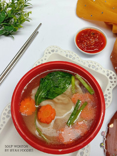 Foto resep Sup Wonton