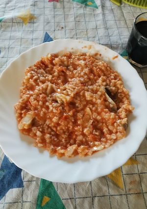 Foto di Zuppa di grano e baccalà