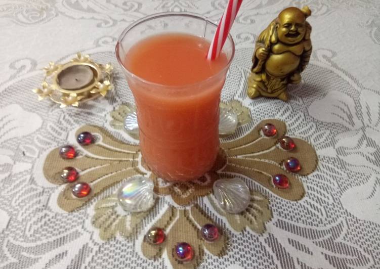 How to Make Quick Pink guava juice