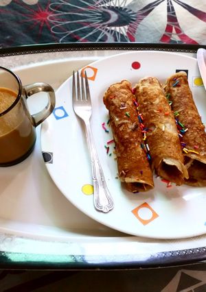A picture of Apple pancakes (snack).