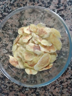 Una foto de Patatas fritas al microondas