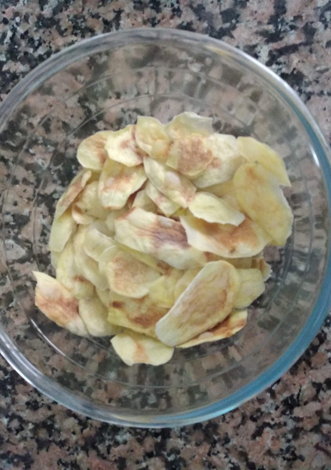 Una foto de Patatas fritas al microondas