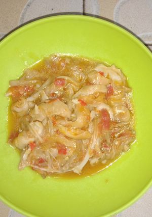 Foto resep Jamur tumis terasi