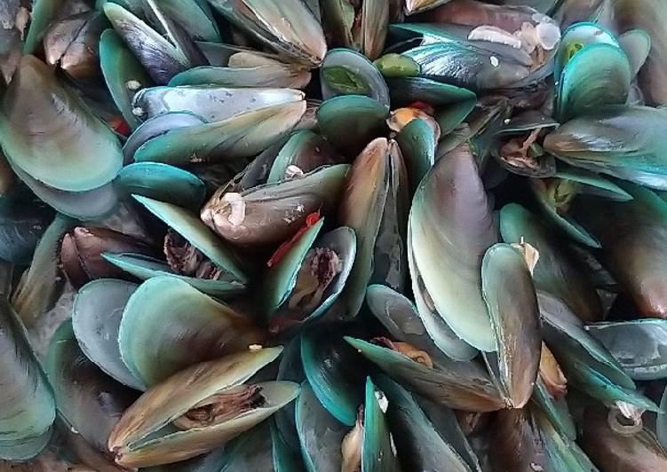 Kerang hijau merapi mudah