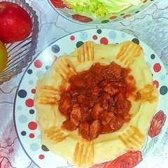 طبق بطاطا مهروسة مع حشوة دجاج-レシピのメイン写真