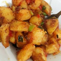 A picture of Hot potato,EASY to make!.