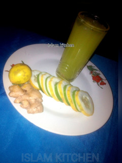 Lemon Abarba da cocumber ainihin hoton girkin