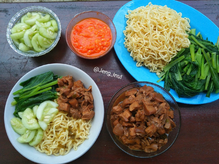 Resep Mie Ayam Jamur Tiram Rumahan Ekonomis Untuk Dijual