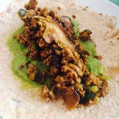 A picture of Fajitas de carne.