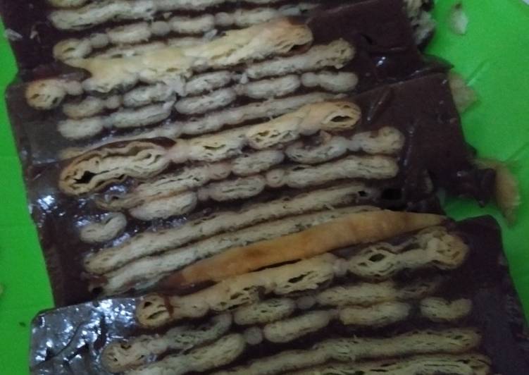 Bumbu Agar agar lapis malkist | Cara Masak Agar agar lapis malkist Yang Lezat