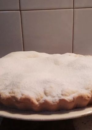 Una foto de Tarta de limón con dulce de zapallo