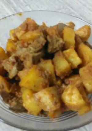 Foto resep Sambal Goreng Hati Ampela Kentang