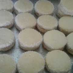 Una foto de Alfajor de harina y maicena