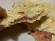 Una foto di piadina veloce