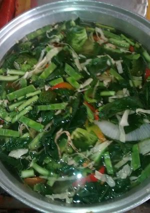 Una foto de Caldaso. de verduras a la resendiz