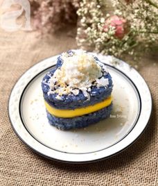 xôi hoa đậu biếc