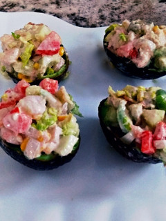 Una foto de Aguacates rellenos 🥑