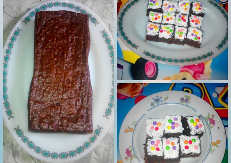 Brownies Nasi / Steamed Rice Brownies No Mixer No Oven