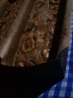 Una foto de Budín de banana sin huevo