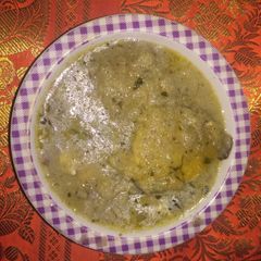 A picture of Egg Kurma.