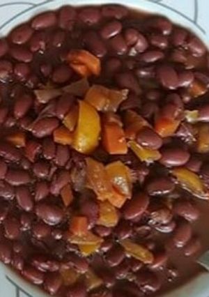A picture of Stewed kidney beans.
