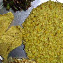 A picture of Khichdi (khichuri).