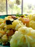 Arroz vegetariano (plato completo)