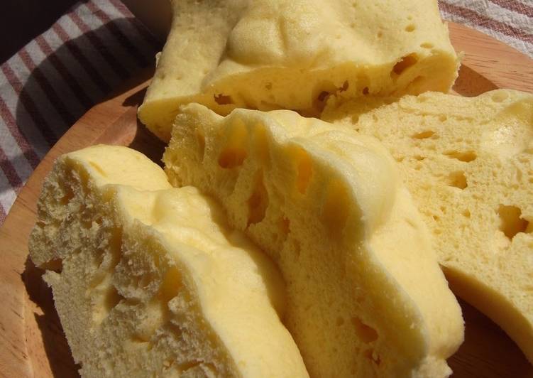 Recipe of Any-night-of-the-week Easy and Fluffy Steamed Breakfast Cake Made with Pancake Mix