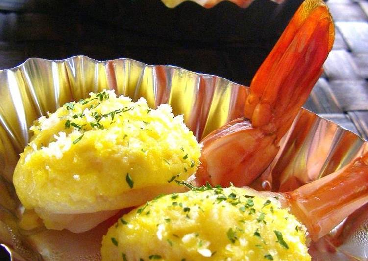 Simple Way to Prepare Perfect Shrimp and Tofu Gratinée for New Year&#39;s
