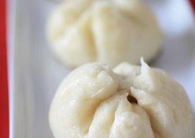 Recipe of Perfect Steamed Meat Buns in a Frying Pan