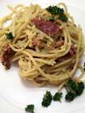 Pasta w/ walnut pesto