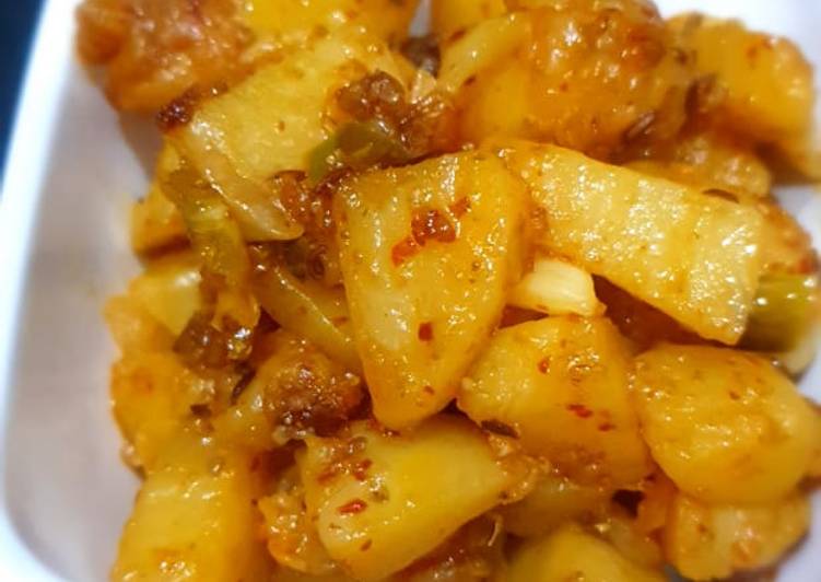 How to Make Homemade Aloo patta gobhi