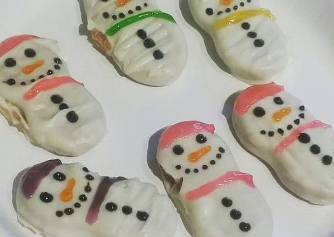 How to Prepare Favorite Snowmen cookies