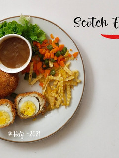 Foto resep Scotch Egg Bistik